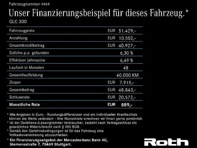 Gebraucht Mercedes GLC300e 333 PS (244 kW) 2022 SUV