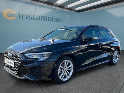 Gebraucht Audi A3 Sportback S-Line 150 PS (110 kW) 2023 Schwarz Kleinwagen
