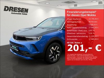 Blau Gebraucht 2024 Opel Mokka-e Elegance SUV | 23.790 € (Etwas zu teuer)