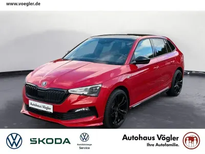 Gebraucht Skoda Scala Monte Carlo 150 PS (110 kW) 2022 Rot Kleinwagen