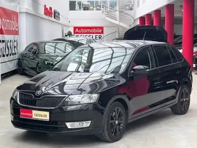Gebraucht Skoda Rapid Joy 116 PS (85 kW) 2016 Schwarz Kleinwagen