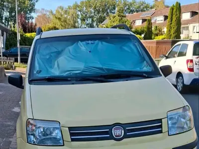 Gebraucht Fiat Panda 60 PS (44 kW) 2009 Gelb Kleinwagen