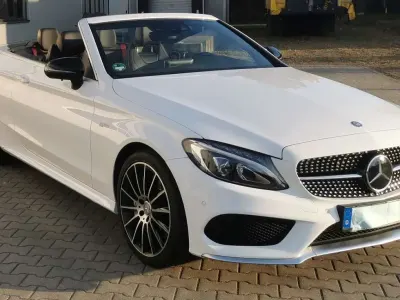 Używany Mercedes C43 AMG AMG 367 KM (269 kW) 2017 Biały Kabriolet