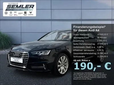 Gebraucht Audi A4 Design 190 PS (139 kW) 2019 Schwarz Kombi