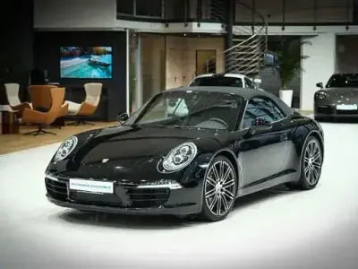 Usata Porsche 991 Black Edition 350 CV (257 kW) 2015 Nero Cabrio