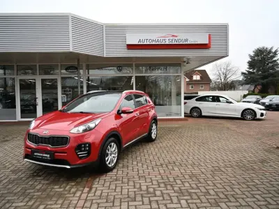 Gebraucht Kia Sportage GT-Line 185 PS (136 kW) 2017 Rot SUV