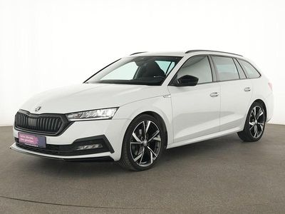 Gebraucht Skoda Octavia SportLine 190 PS (139 kW) 2022 Moon weiss Limousine