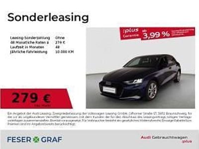 Usata Audi A3 Advanced 150 CV (110 kW) 2025 Blu Berlina