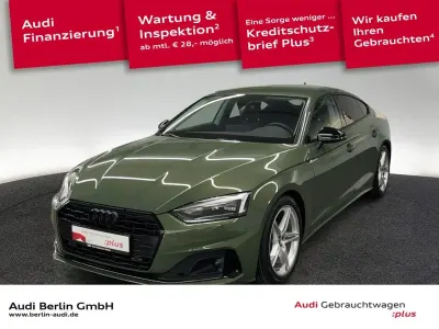 Używany Audi A5 Sportback Advanced Plus 165 KM (121 kW) 2022 Zielony Hatchback