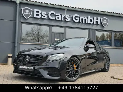 Brugt Mercedes E400 AMG 333 HK (244 kW) 2018 Sort Coupe