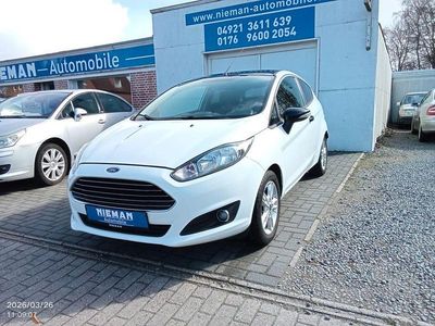 Gebraucht Ford Fiesta SYNC Edition 80 PS (58 kW) 2015 Weiß Kleinwagen