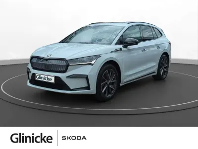 Gebraucht Skoda Enyaq iV SportLine 150 kW (204 PS) 2023 Weiß SUV