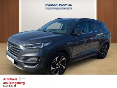 Gebraucht Hyundai Tucson Premium 136 PS (100 kW) 2020 Grau SUV