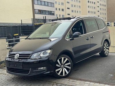 Gebraucht VW Sharan Highline 184 PS (135 kW) 2018 Schwarz Van / Kleinbus