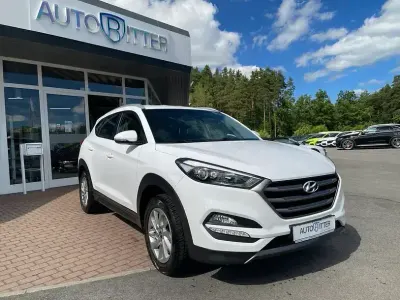 Gebraucht Hyundai Tucson 132 PS (97 kW) 2016 Weiß SUV
