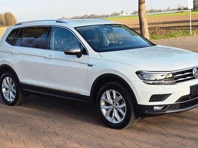 Gebraucht VW Tiguan Allspace Highline 150 PS (110 kW) 2020 Pure white SUV