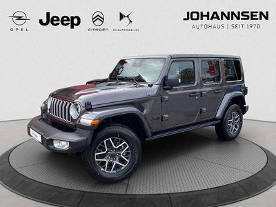 Nieuw Jeep Wrangler Sahara 272 PK (200 kW) 2025 Grijs SUV