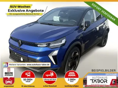 Neu Renault Captur Techno 101 PS (74 kW) 2025 Grau (stahlgrau metallic + highlandg) SUV
