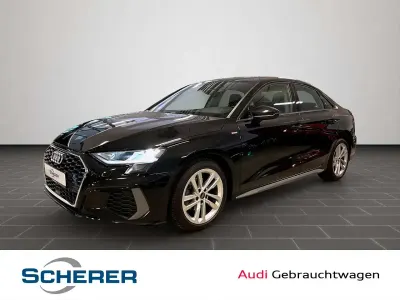 Gebraucht Audi A3 S-Line 150 PS (110 kW) 2023 Mythosschwarz metallic Limousine