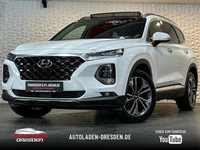 Gebraucht Hyundai Santa Fe Premium 200 PS (147 kW) 2019 Weiß SUV