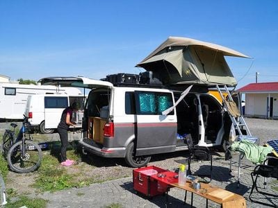 Usata VW Caravelle 150 CV (110 kW) 2017 Bianco Furgone