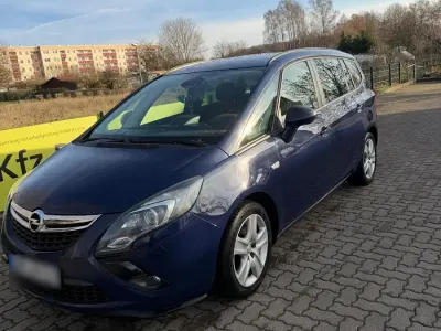 Gebraucht Opel Astra 136 PS (100 kW) 2014 Blau Van / Kleinbus
