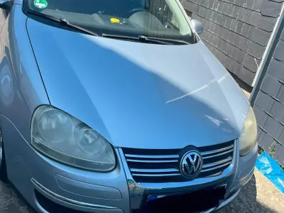 Gebraucht VW Golf V 2008 Silber Kombi