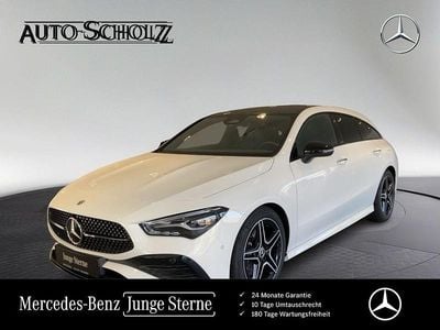 Gebraucht Mercedes CLA200 Shooting Brake AMG 163 PS (119 kW) 2024 Weiß Kombi