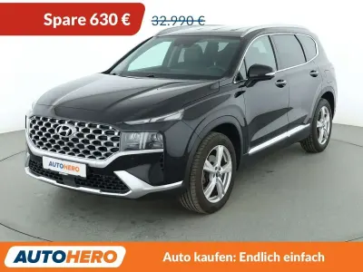 Gebraucht Hyundai Santa Fe Prime 179 PS (131 kW) 2023 Abyss black SUV