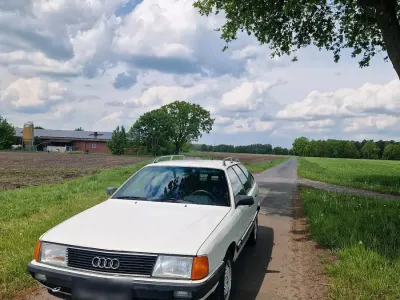 Gebraucht Audi 100 136 PS (100 kW) 1987 Weiß Kombi