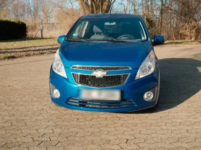 Gebraucht Chevrolet Spark 68 PS (50 kW) 2012 Blau Kleinwagen