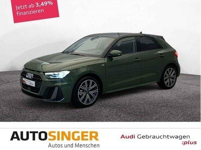 Gebraucht Audi A1 Sportback S-Line 116 PS (85 kW) 2025 Distriktgrün metallic Kleinwagen