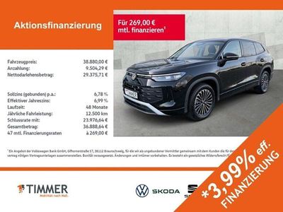 Gebraucht VW Tayron Life 150 PS (110 kW) 2025 Grenadillschwarz metallic SUV