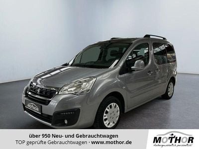 Gebraucht Peugeot Partner Allure 99 PS (72 kW) 2017 Lack grau artense/metalliclackierung mit schutzlack Van / Kleinbus