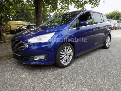 Gebraucht Ford Grand C-Max Titanium 150 PS (110 kW) 2017 Blau Van / Kleinbus