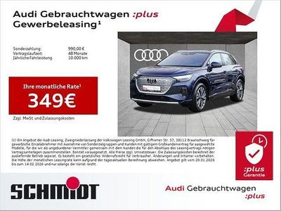 Navarrablau metallic Gebraucht 2024 Audi Q4 e-tron Advanced SUV | 41.240 € (Superpreis)