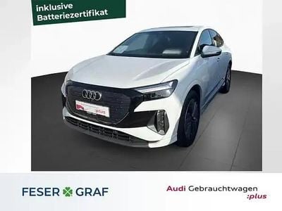 Gebraucht Audi Q4 Sportback e-tron Ambiente 150 kW (204 PS) 2023 Gletscherweiß metallic SUV