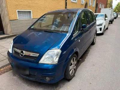 Gebraucht Opel Meriva 101 PS (74 kW) 2007 Blau Van / Kleinbus