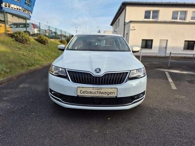 Gebraucht Skoda Rapid Clever 110 PS (80 kW) 2018 Weiß Limousine