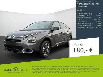 Käytetty Citroën C4 131 HP (96 kW) 2023 Harmaa Sedan