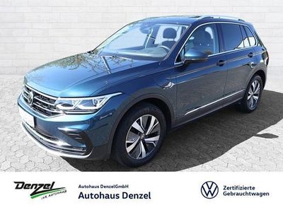 Nightshade blue metallic Gebraucht 2021 VW Tiguan Elegance SUV | 29.890 € (Teuer)