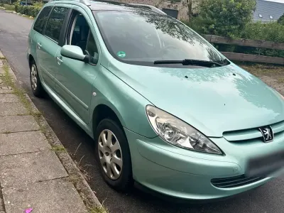 Gebraucht Peugeot 307 109 PS (80 kW) 2005 Grün Kombi