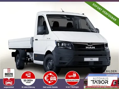 Neu MAN TGE 140 PS (102 kW) 2025 Weiss Van