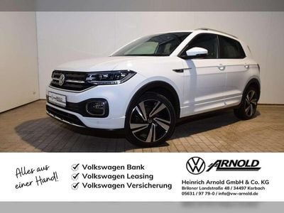 Pure white Gebraucht 2021 VW T-Cross R-line SUV | 17.590 € (Fairer Preis)