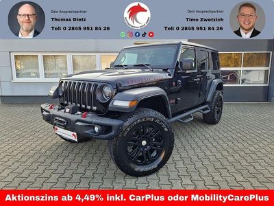 Gebraucht Jeep Wrangler Unlimited Rubicon 272 PS (200 kW) 2019 Schwarz SUV