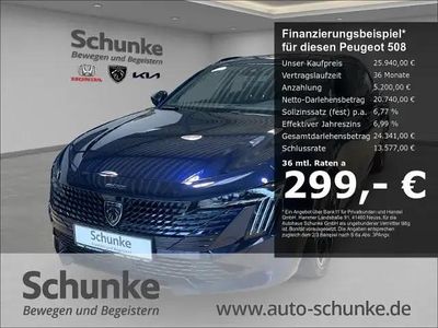 Usata Peugeot 508 SW GT 131 CV (96 kW) 2024 Blu Station wagon
