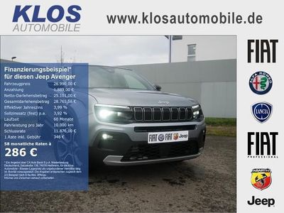 Neu Jeep Avenger Summit 101 PS (74 kW) 2026 Grau storm SUV