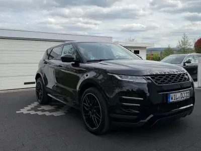 Gebraucht Land Rover Range Rover evoque R-Dynamic 204 PS (150 kW) 2021 Schwarz SUV