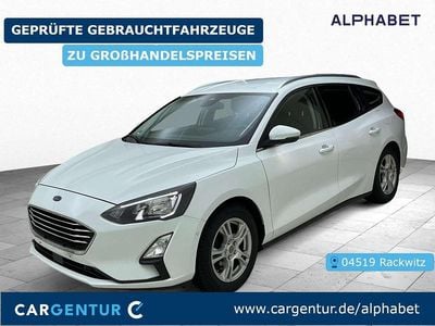 Gebraucht Ford Focus Titanium 120 PS (88 kW) 2021 Frost weiss (metallic) Kombi