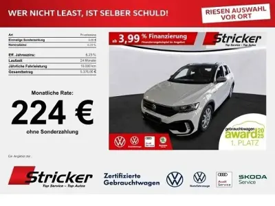 Gebraucht VW T-Roc Beats 300 PS (220 kW) 2022 Pure white schwarz SUV